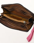 American Darling Clutch Hand Tooled Genuine Leather women bag western handbag purse