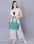 American Darling Tote Hand Tooled Genuine Leather women bag western handbag purse