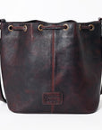 ADBGZ740 American Darling Hand Tooled Genuine Leather Women Bag Western Handbag Purse