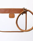 American Darling Clear Bag Hair-on Genuine Leather women bag western handbag purse