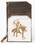 American Darling ADCCM101J Card-Holder Hair On Genuine Leather women bag western handbag purse