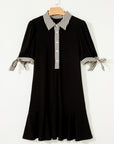 Mckenzie Sleeve Shift Mini Dress
