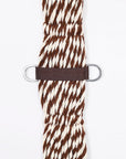 HILASON Horse Girth Western Wool 27 Strand Breathable Saddle Cinch Stainless Steel