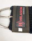 HILASON Horse Western 27 Strand Double Weave Black Roper Cinch