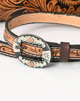 American Darling ADBGA356 Crossbody Hand Tooled Genuine Leather Women Bag Western Handbag Purse