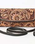 ADBGA362 American Darling Hand Tooled Genuine Leather Women Bag Western Handbag Purse