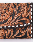 American Darling Wallet Hand Tooled Genuine Leather Women Bag Western Handbag Purse | Womens Handbags |Leather for Summer