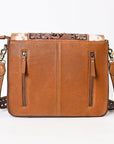 ADBGA375 American Darling Hand Tooled Hair On Genuine Leather Women Bag Western Handbag Purse