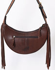 ADBGA376 American Darling Hand Tooled Hair On Genuine Leather Women Bag Western Handbag Purse