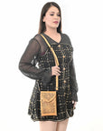 American Darling Cell Phone Holder Hand Tooled Genuine Leather Women Bag Western Handbag