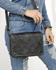 American Darling Cross Body I Hand Tooled Genuine Leather Women Bag Western Handbag Purse