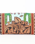 American Darling Hand Tooled Genuine Leather Women Bag Western Handbag Purse