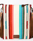 American Darling Cross Body Hand Tooled Saddle Blanket Genuine Leather Women Bag Western Handbag Purse