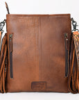 American Darling ADBGS192CB Messenger Hair-On Genuine Leather Women Bag Western Handbag Purse
