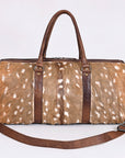 American Darling Women's Duffel Bag Western Hair On Genuine Leather Handbag and Ladies Purse