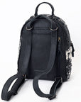 American Darling Hand Tooled Hair On Genuine Leather Women Bag Western Handbag Purse