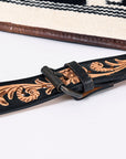 American Darling ADBG1033A Tote Saddle Blanket Genuine Leather women bag western handbag purse
