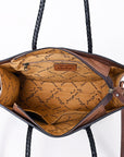 American Darling Tote Hand Tooled Genuine Leather women bag western handbag purse