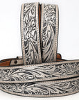 American Darling ADBLF217-L Beautifully Hand Tooled Genuine American Leather Belt Men and Women