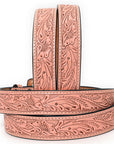 American Darling ADBLF218-L Beautifully Hand Tooled Genuine American Leather Belt Men and Women