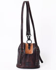 ADBGZ746 American Darling Hand Tooled Genuine Leather Women Bag Western Handbag Purse
