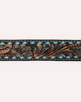 HILASON W. Genuine Leather Belt for Men Women Cowboy Cowgirl Handmade