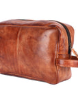 Never Mind Nmbgm137B Toiletry Vintage Handmade Genuine Cowhide Leather Women Bag Western Handbag Purse