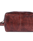 Never Mind Nmbgm137C Toiletry Vintage Handmade Genuine Cowhide Leather Women Bag Western Handbag Purse