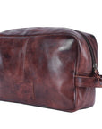 Never Mind Nmbgm137C Toiletry Vintage Handmade Genuine Cowhide Leather Women Bag Western Handbag Purse
