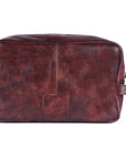 Never Mind Nmbgm137C Toiletry Vintage Handmade Genuine Cowhide Leather Women Bag Western Handbag Purse