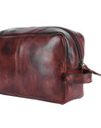 Never Mind Nmbgm137C Toiletry Vintage Handmade Genuine Cowhide Leather Women Bag Western Handbag Purse