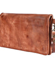 Never Mind Nmbgm140A Wallet Vintage Handmade Genuine Cowhide Leather Women Bag Western Handbag Purse