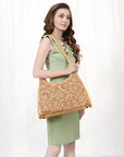 ADBGZ758A American Darling Hand Tooled Genuine Leather Women Bag Western Handbag Purse