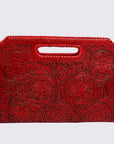 ADBGZ759B American Darling Hand Tooled Genuine Leather Women Bag Western Handbag Purse