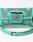 ADBGZ761B American Darling Hand Tooled Genuine Leather Women Bag Western Handbag Purse