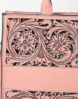 American Darling ADBGZ762B Hand Tooled Genuine Leather Women Bag Western Handbag Purse