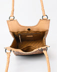 American Darling ADBGZ767A Hand Tooled Genuine Leather Women Bag Western Handbag Purse
