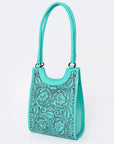 American Darling ADBGZ767B Hand Tooled Genuine Leather Women Bag Western Handbag Purse