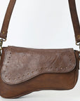 Never Mind NMBGM147C Crossbody Genuine Leather women bag western Bag