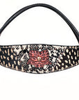 HILASON Western Horse Headstall Breast Collar Leather Brown