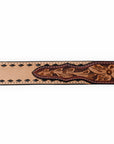 American Darling ADBLF223-L Beautifully Hand Tooled Genuine American Leather Belt Men and Women