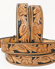 American Darling ADBLF225-L Beautifully Hand Tooled Genuine American Leather Belt Men and Women