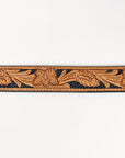American Darling ADBLF225-L Beautifully Hand Tooled Genuine American Leather Belt Men and Women