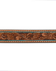 American Darling ADBLF179-L Beautifully Hand Tooled Genuine American Leather Belt Men and Women