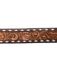 American Darling ADBLF181-L Beautifully Hand Tooled Genuine American Leather Belt Men and Women