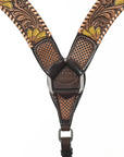 Hilason Genuine Leather Western Horse Tack Set Brown