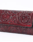 American Darling Hand Tooled Genuine Leather Women Bag Western Handbag Purse