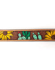 American Darling ADBLF101-L Beautifully Hand Tooled Genuine American Leather Belt Men and Women