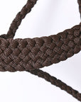 8 Ft Hilason Western Nylon Poly Flat Braided Mule Tape Halter And Lead Rope