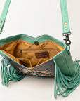 American Darling ADBG1199 Hand Tooled Genuine Leather Women Bag Western Handbag Purse